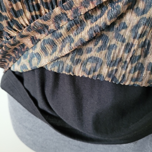 Joie Leopard Print Chained Neck Halter Top - Picture 6 of 10